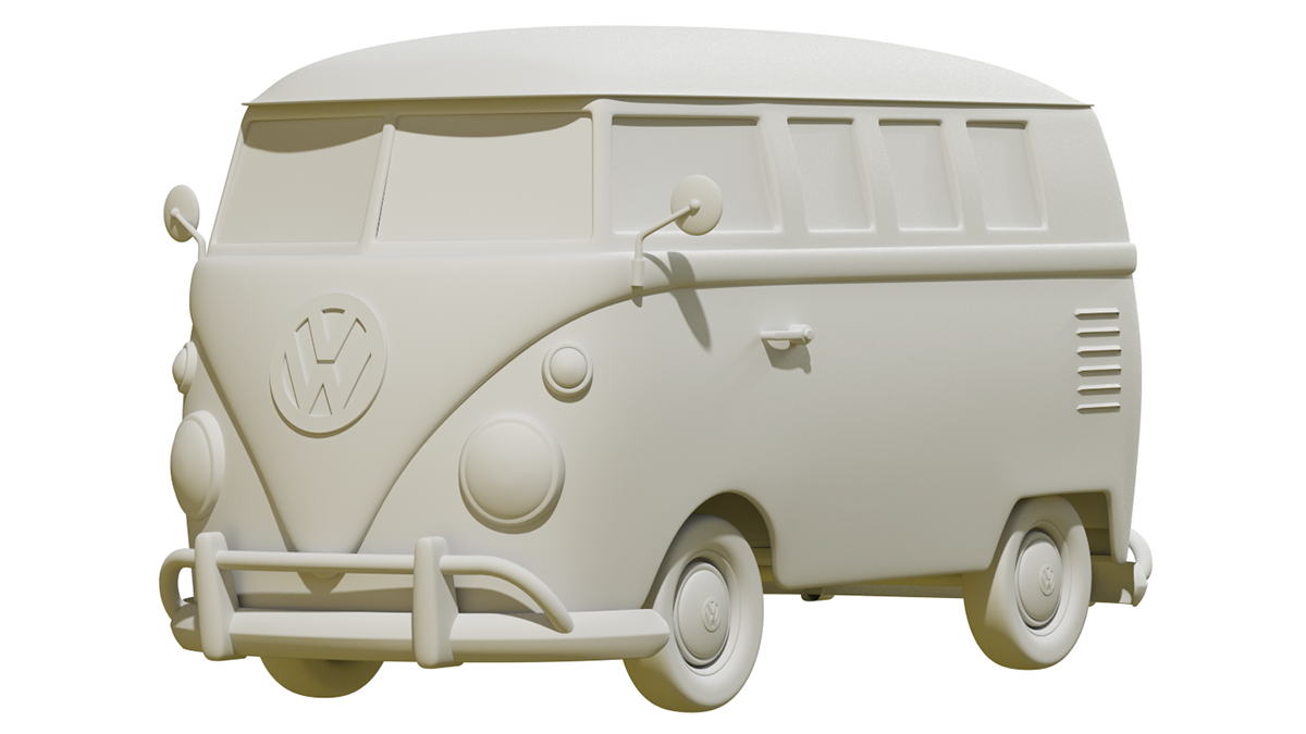 Volkswagen Bus PNG Image