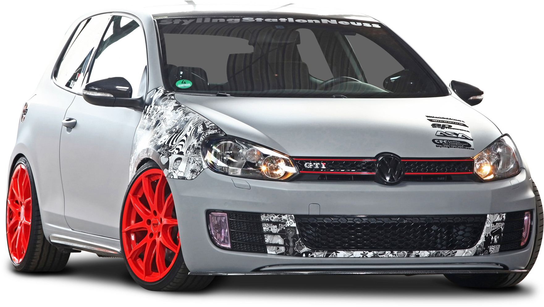 Volkswagen Golf GTI PNG Isolated File