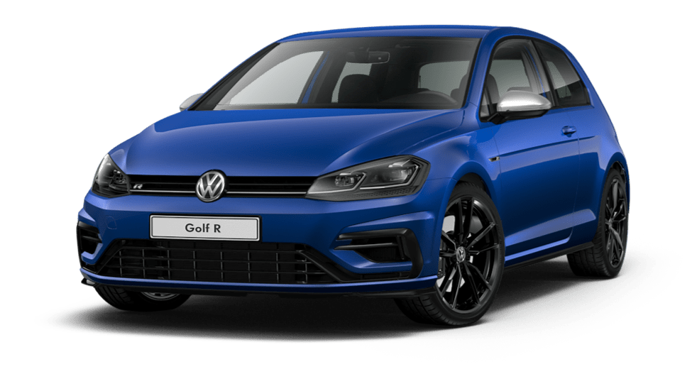 Volkswagen Golf R PNG Isolated Image