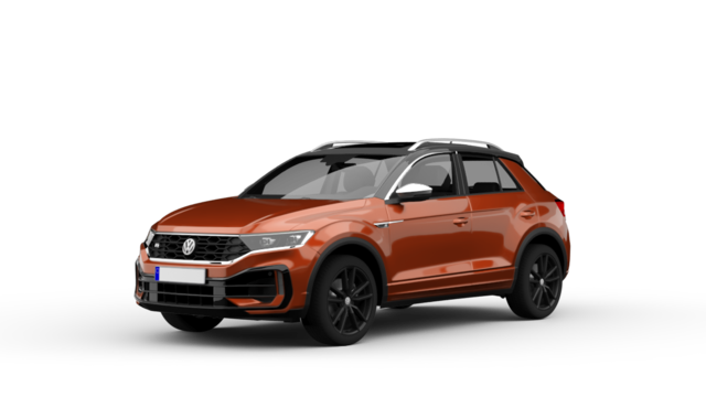 Volkswagen T-Roc R PNG Isolated Photo