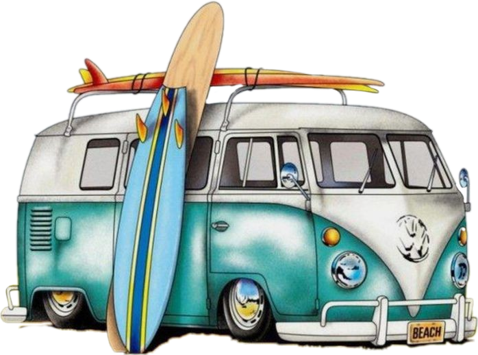 Volkswagen T1 Hippie Download PNG Image