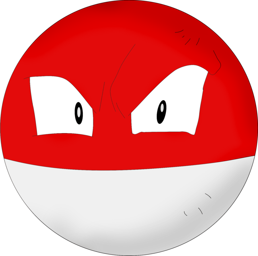 Voltorb Pokemon PNG HD Isolated