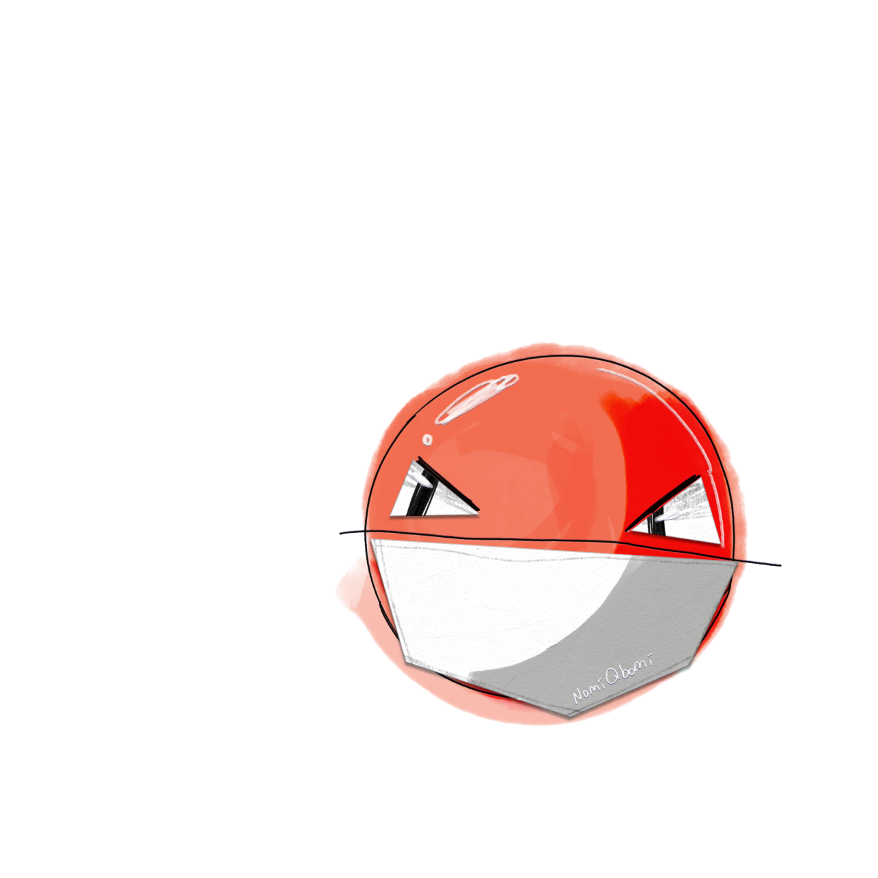 Voltorb Pokemon PNG Isolated Photos