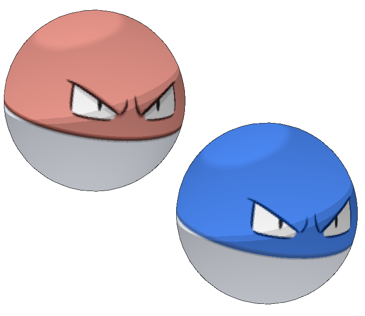 Voltorb Pokemon PNG Picture