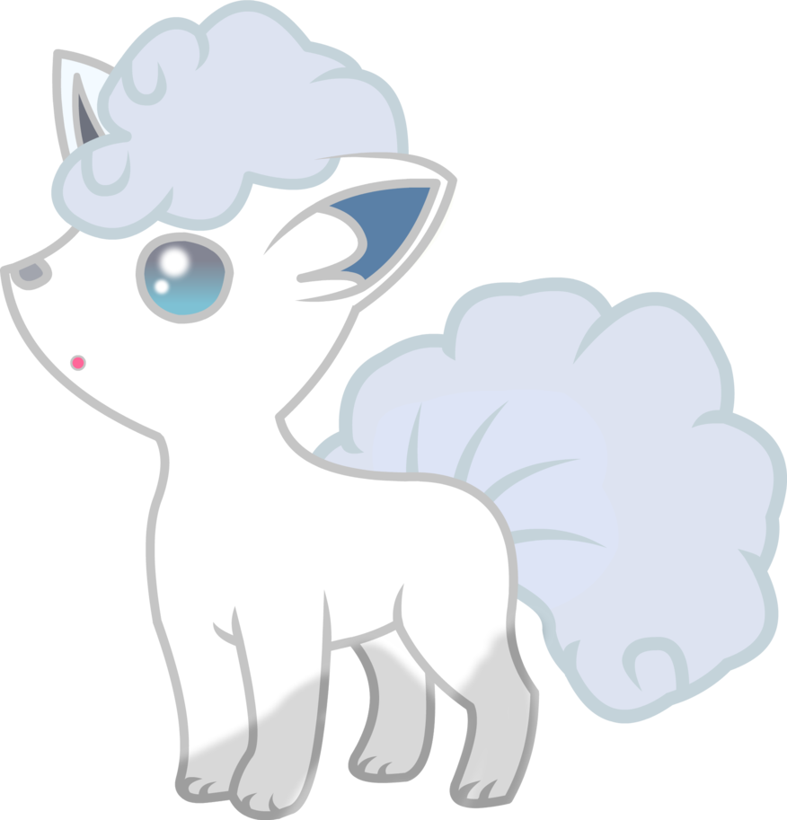 Vulpix Pokemon PNG Isolated Picture