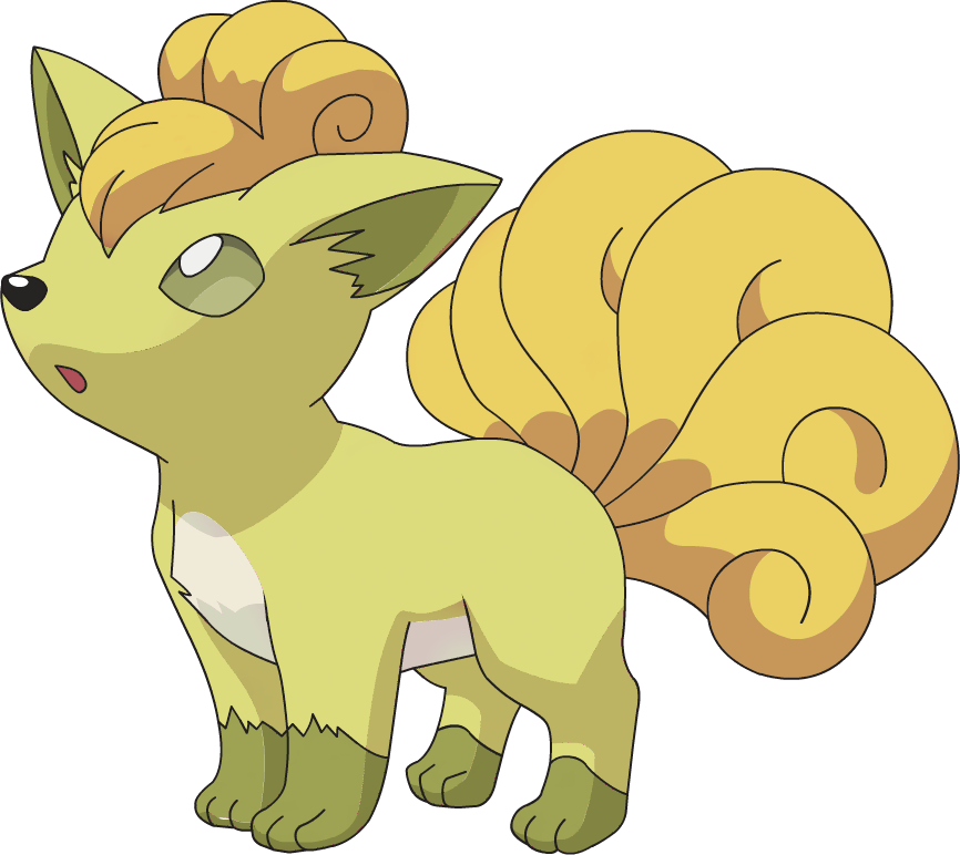 Vulpix Pokemon PNG Isolated Transparent