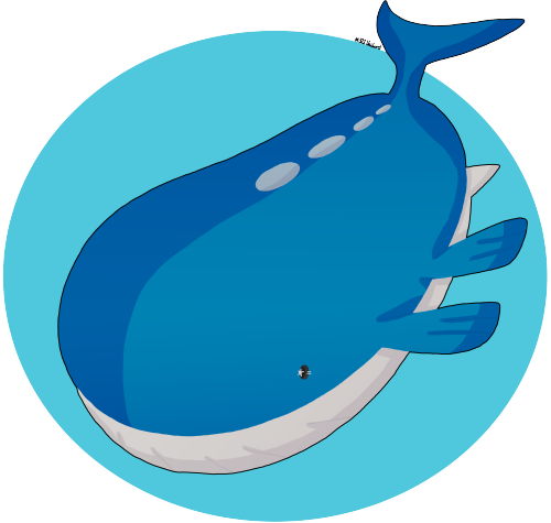 Wailmer Pokemon PNG Isolated HD