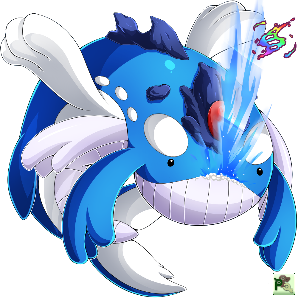 Wailord Pokemon PNG Transparent HD Photo