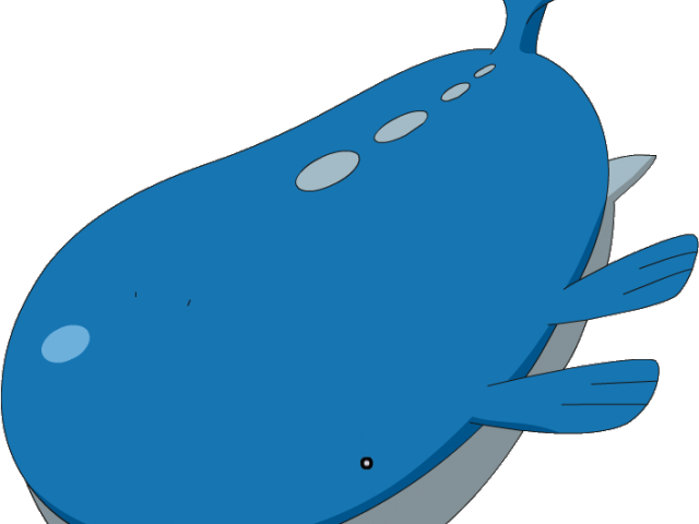 Wailord Pokemon Transparent Isolated PNG