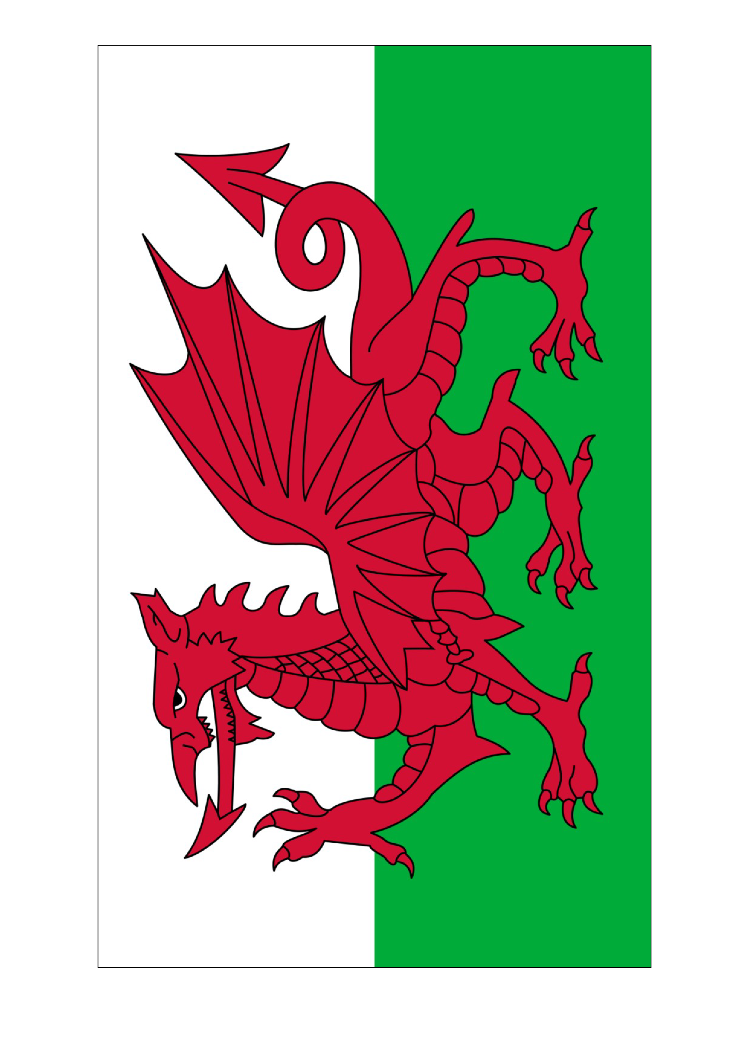 Wales Flag PNG HD Isolated