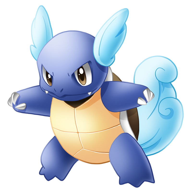 Wartortle Pokemon PNG Isolated File