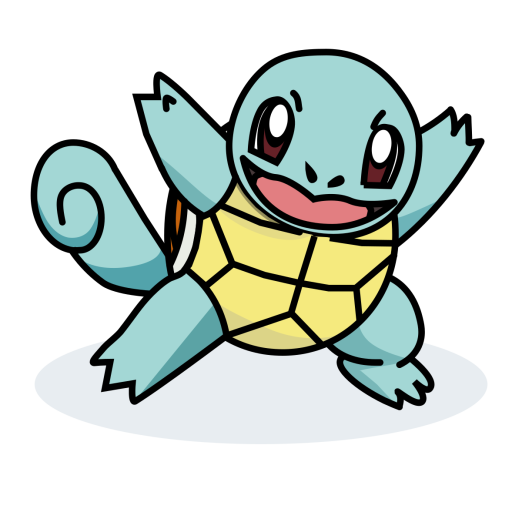 Wartortle Pokemon PNG Isolated Pic