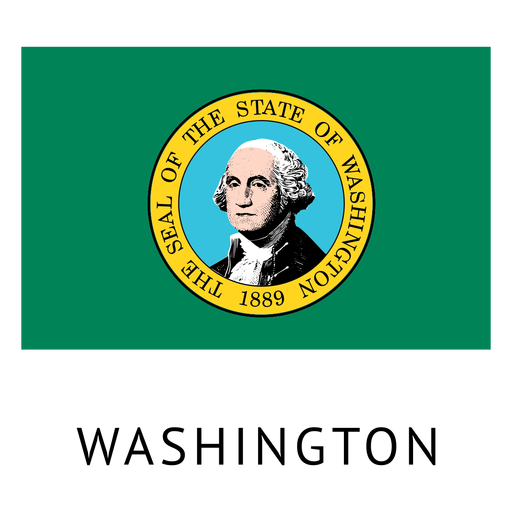 Washington State Flag PNG Image