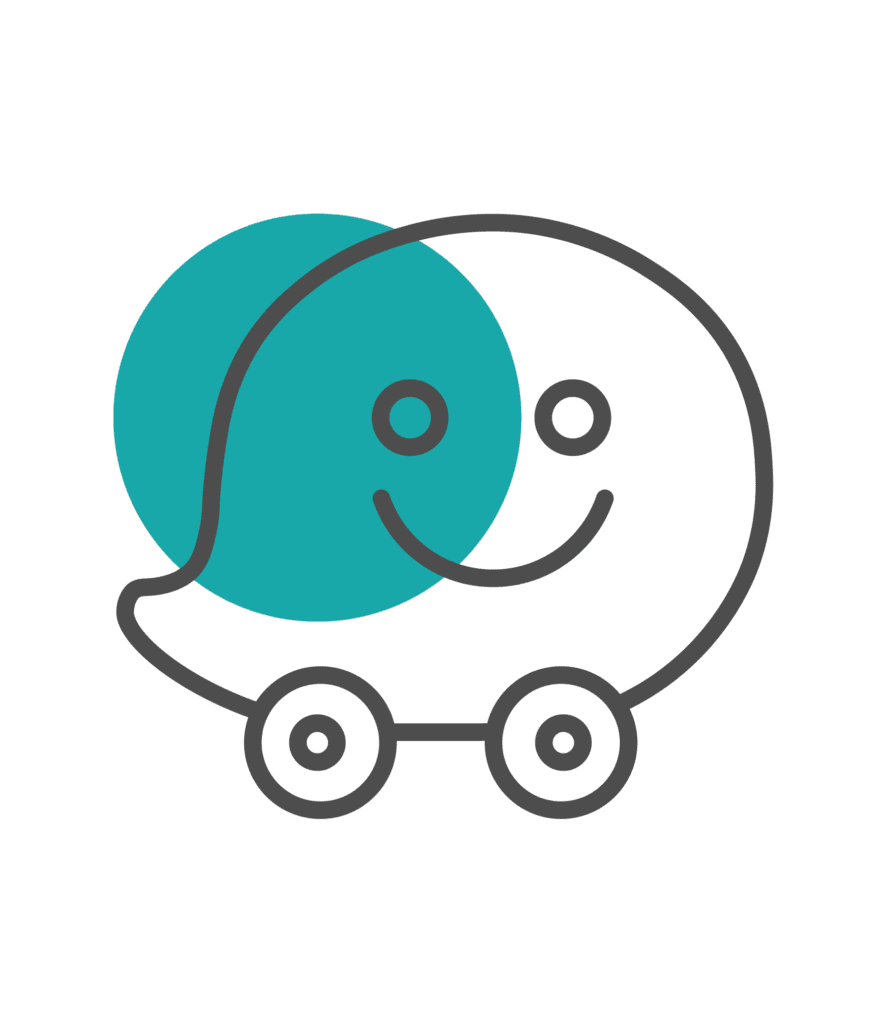 Waze Logo PNG HD Isolated
