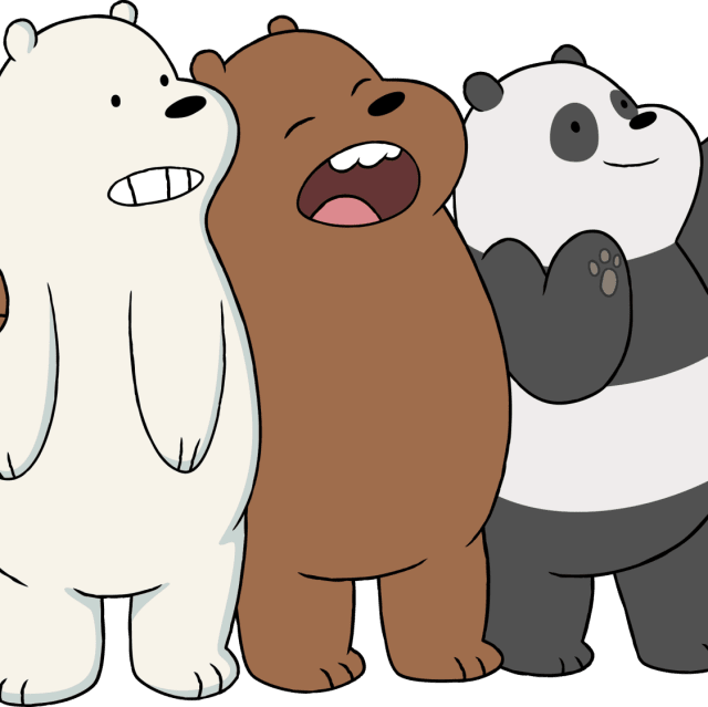 We Bare Bears PNG Isolated Image