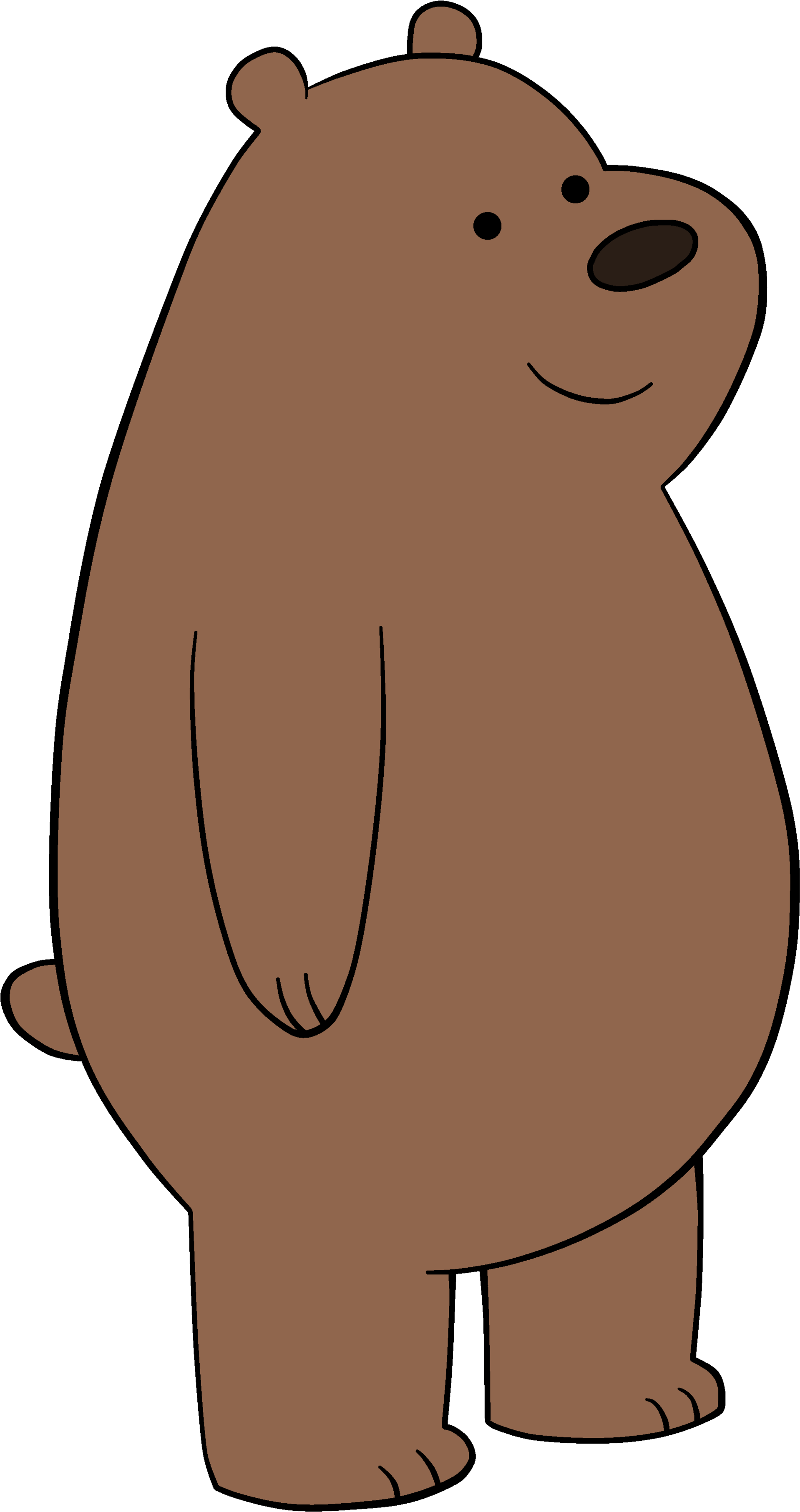 We Bare Bears PNG Isolated Photo