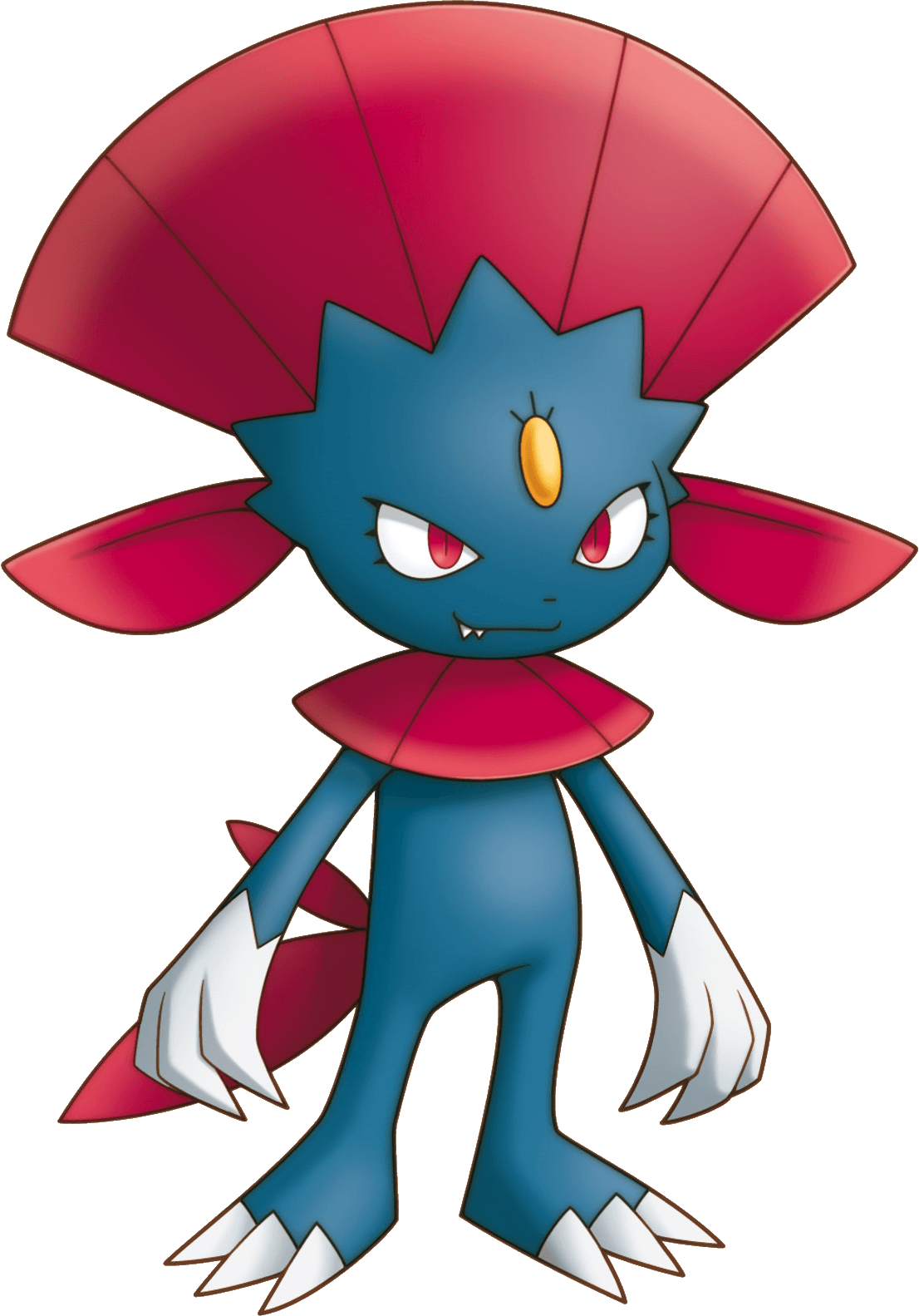 Weavile Pokemon PNG Isolated File