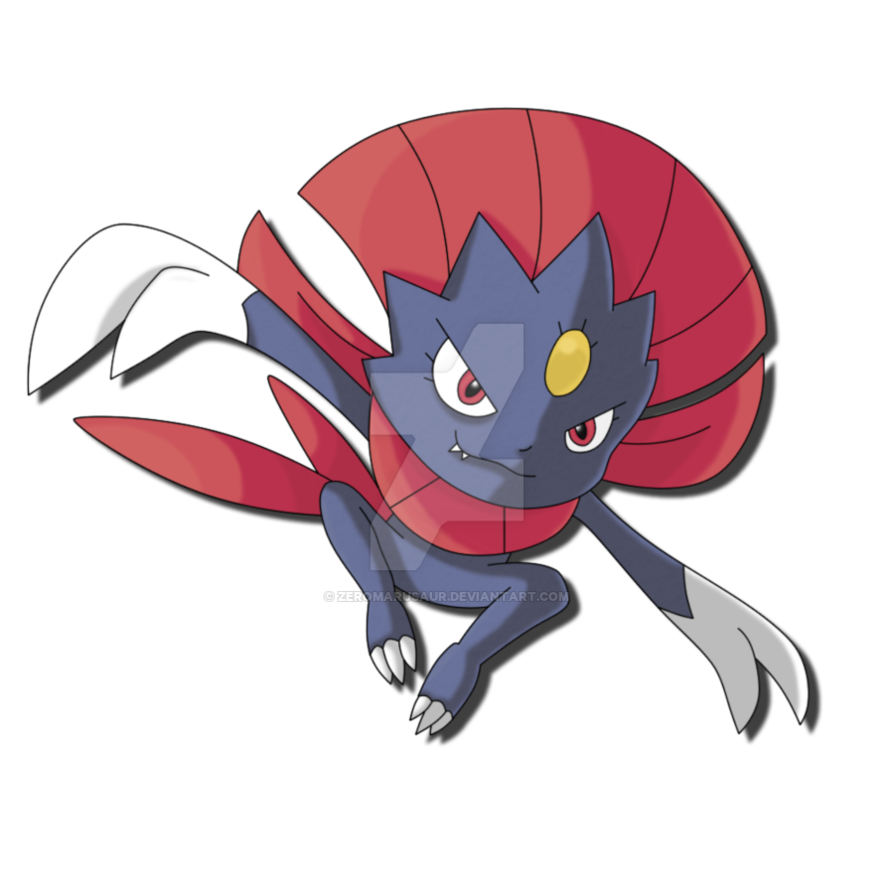 Weavile Pokemon PNG Isolated Pic