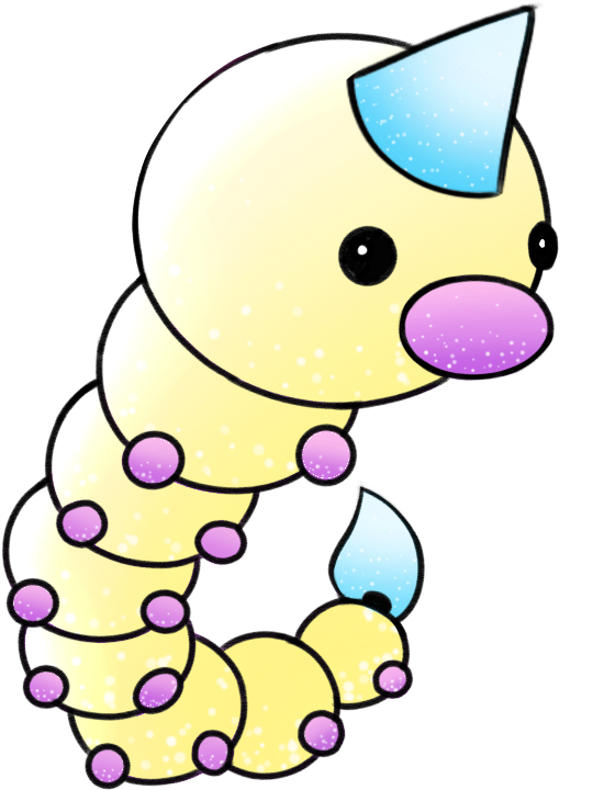Weedle Pokemon PNG Image