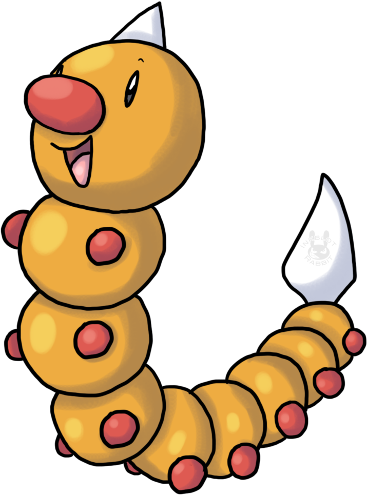 Weedle Pokemon PNG Isolated HD Pictures