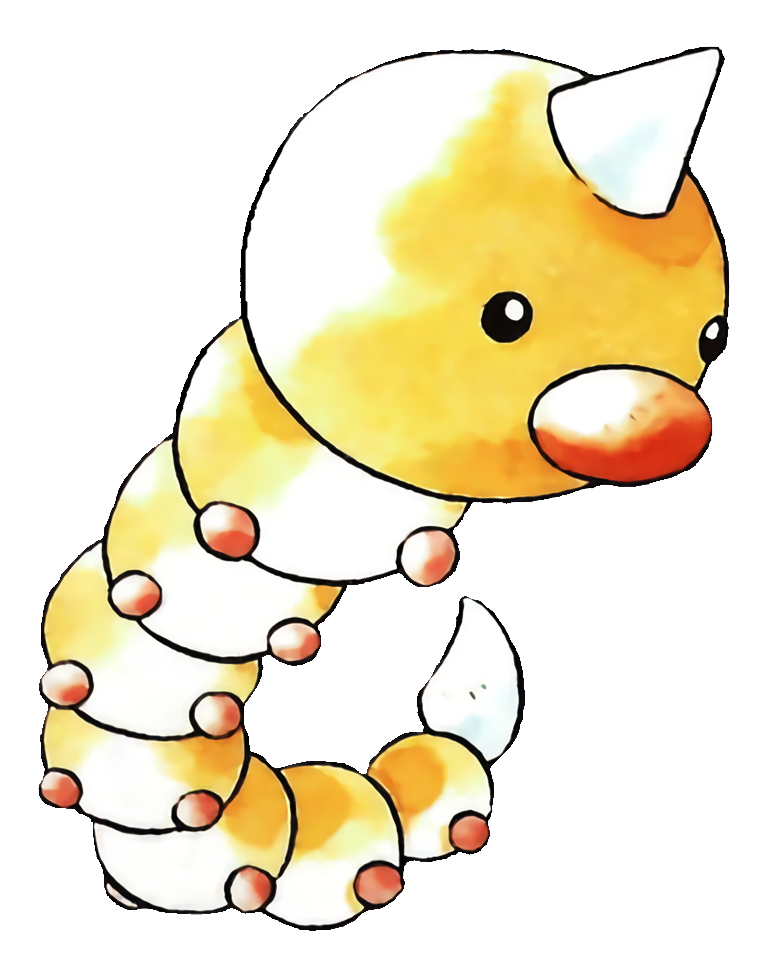 Weedle Pokemon Png Isolated Pic Png Mart