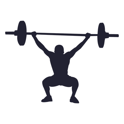Weightlifting PNG Isolated File
