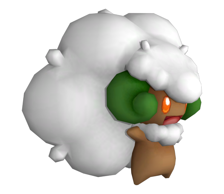 Whimsicott Pokemon PNG Isolated Picture
