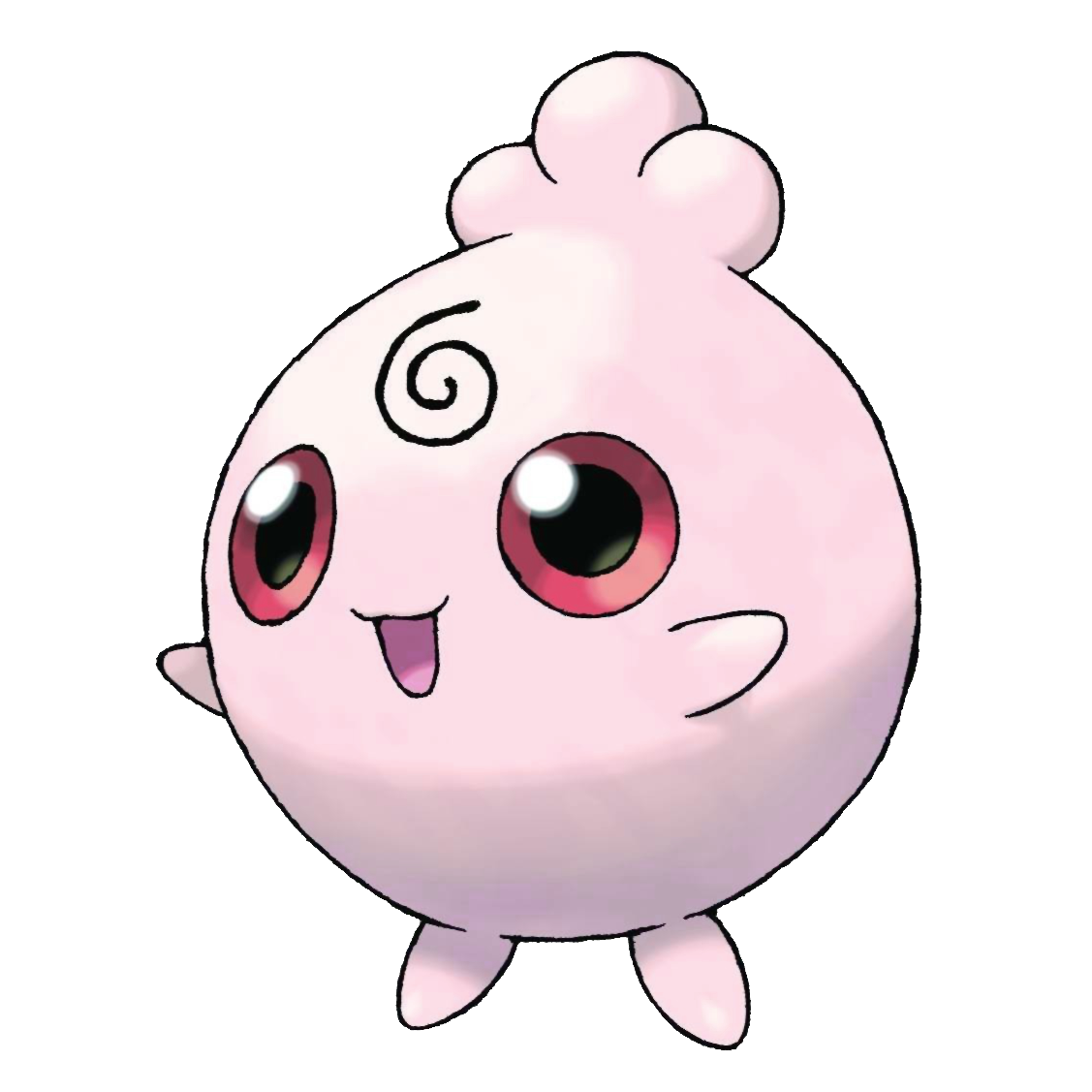 Wigglytuff Pokemon PNG Isolated Clipart