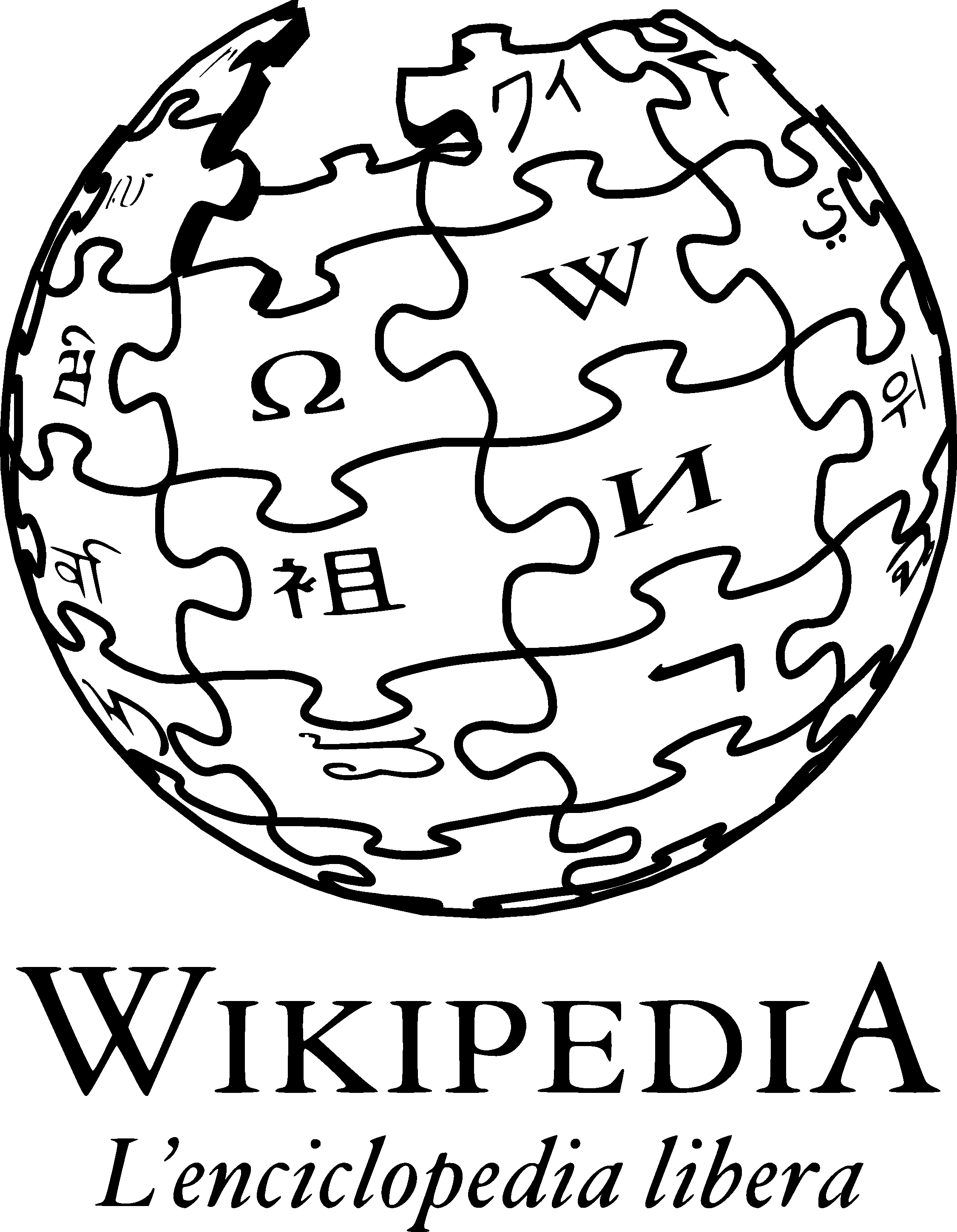 Wikipedia Logo PNG File