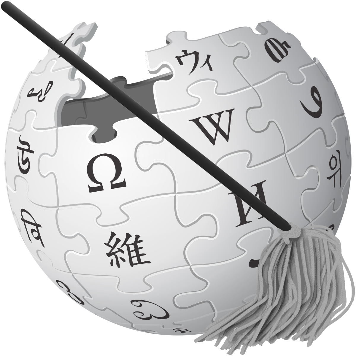 Wikipedia Logo PNG HD