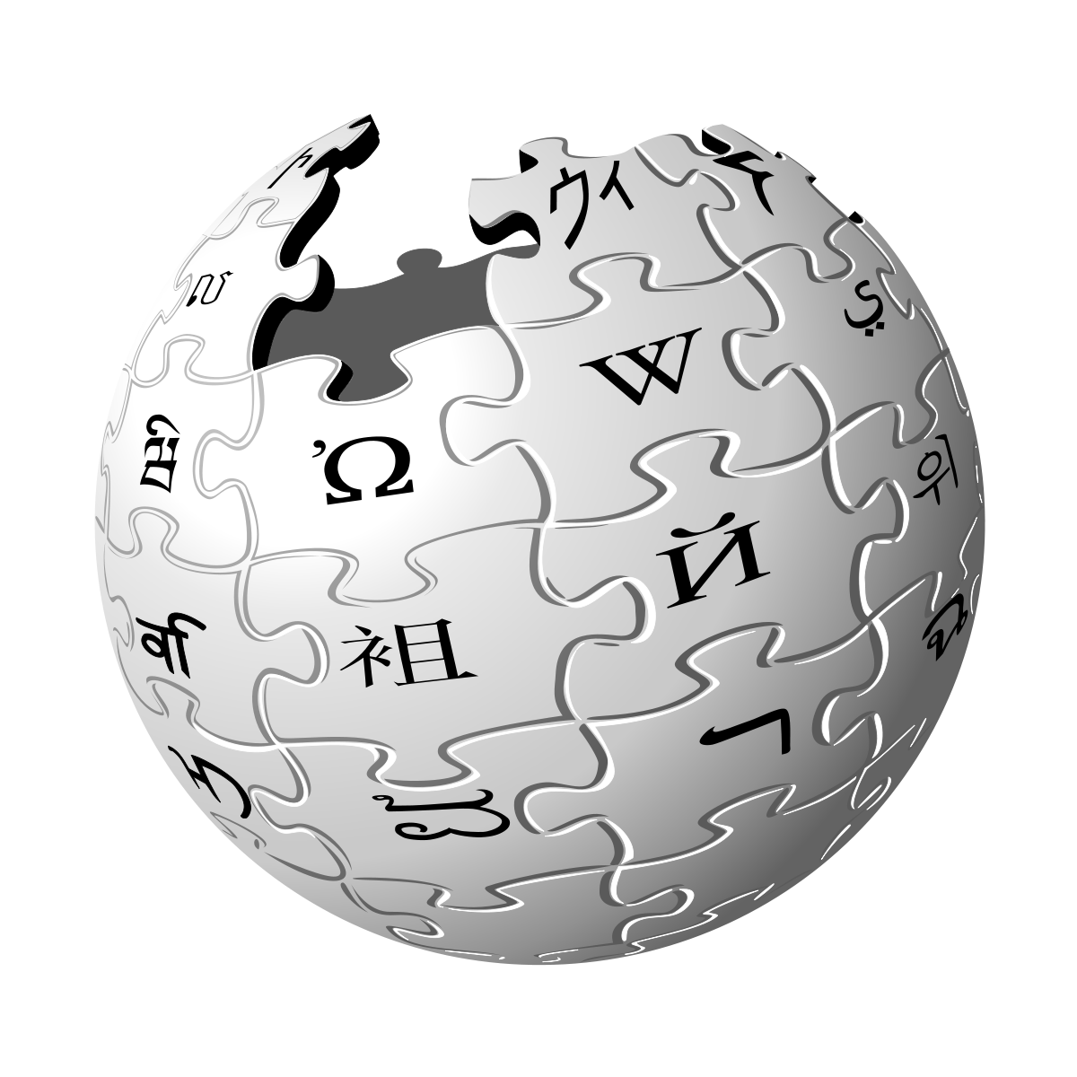 Wikipedia Logo PNG Isolated Photos