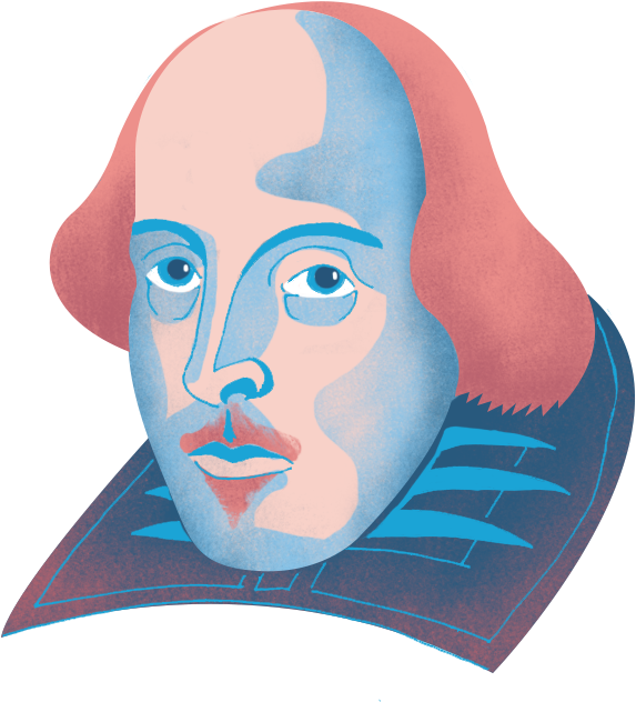 William Shakespeare PNG Isolated Pic