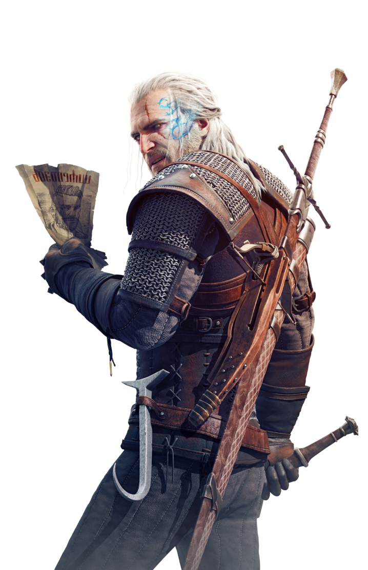 Witcher PNG Background Isolated Image