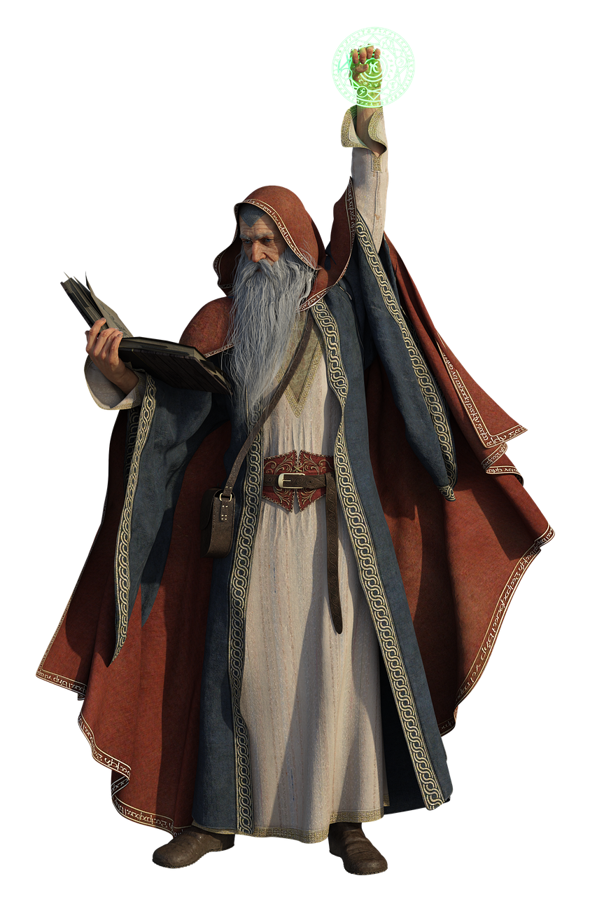 Wizard Magic PNG Isolated HD
