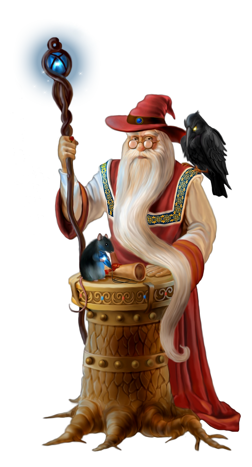 Wizard Magic PNG Isolated Pic
