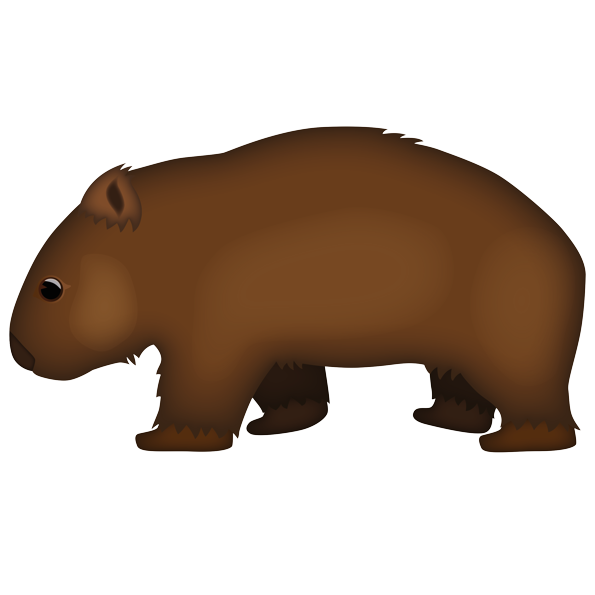 Wombats PNG File