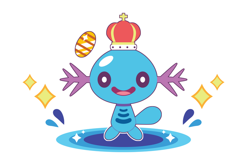 Wooper Pokemon PNG Background Image