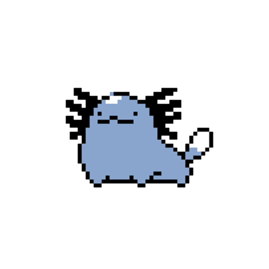 Wooper Pokemon PNG Isolated Photos