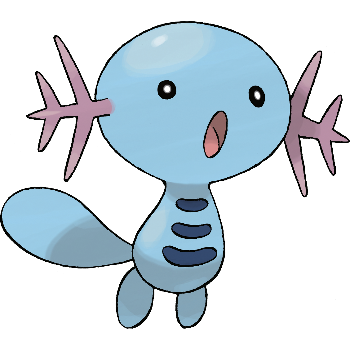 Wooper Pokemon PNG Transparent Picture