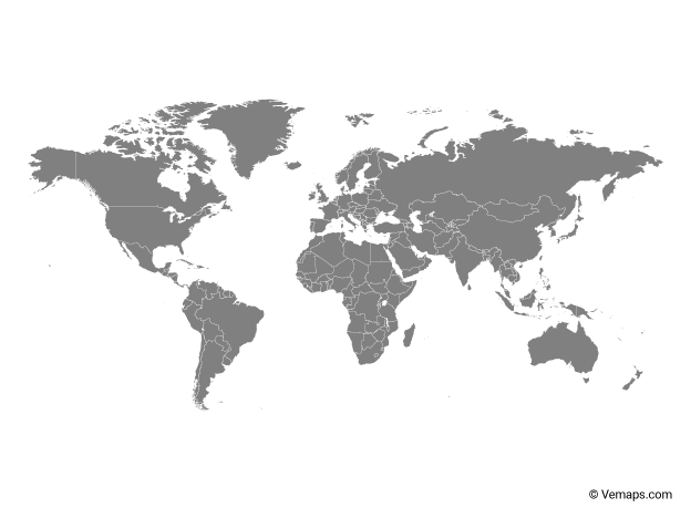 World Map High Resolution Flag PNG Image