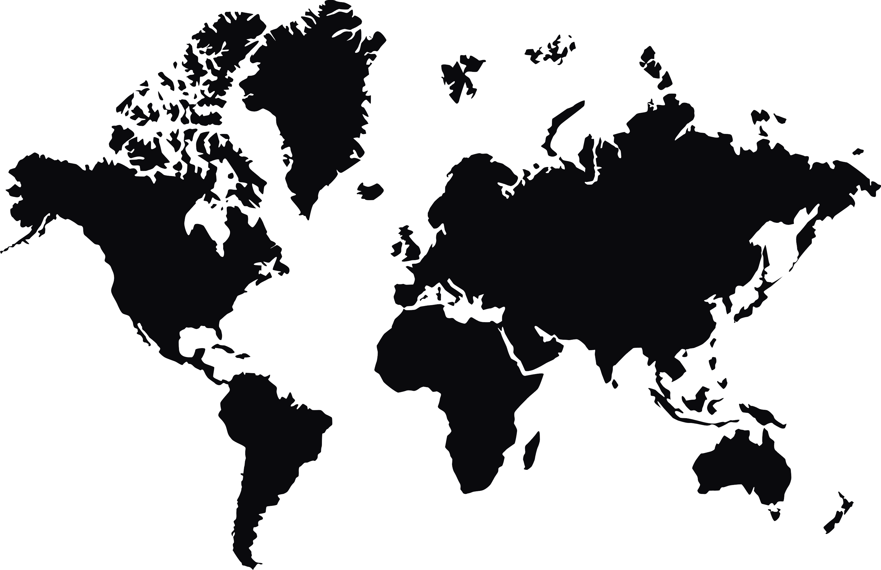 World Map High Resolution Flag PNG