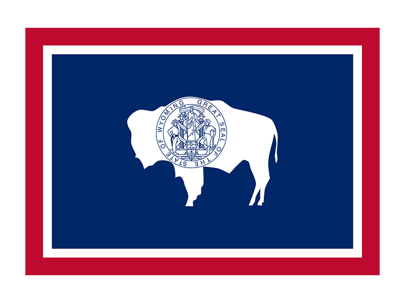 Wyoming Flag PNG Pic