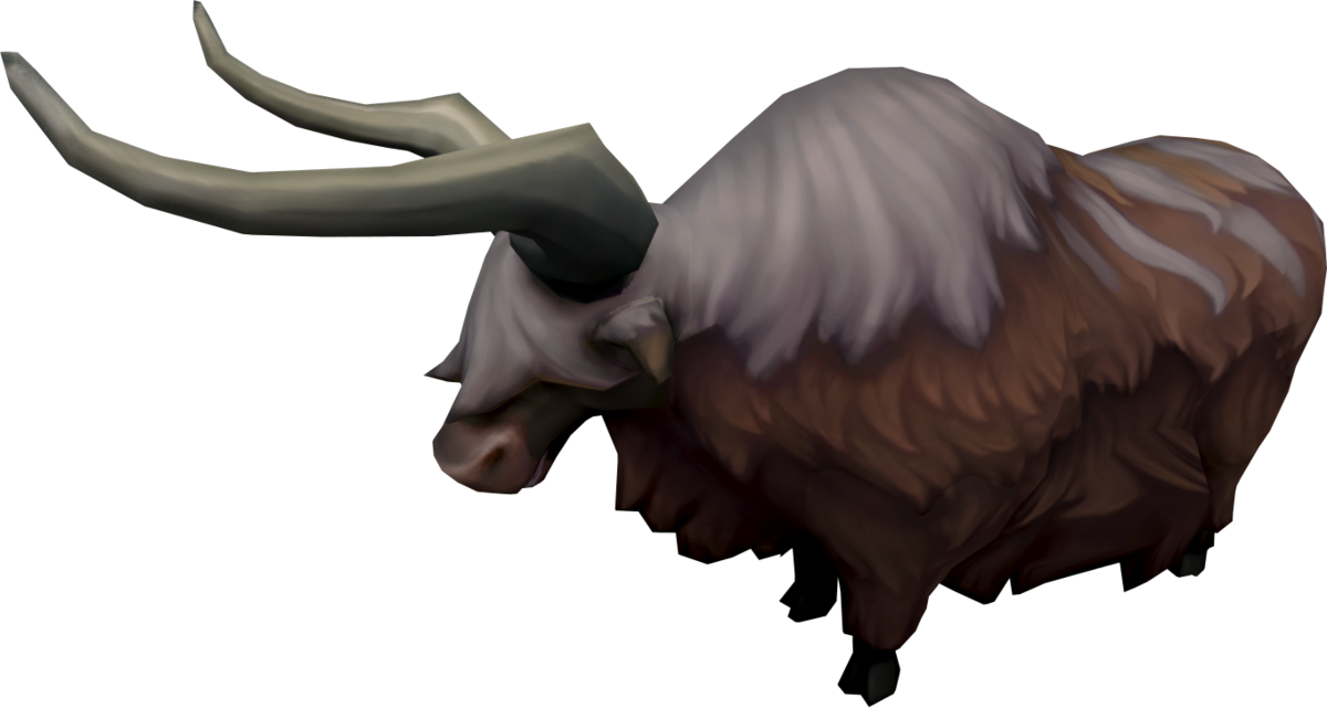 Yak PNG HD Isolated