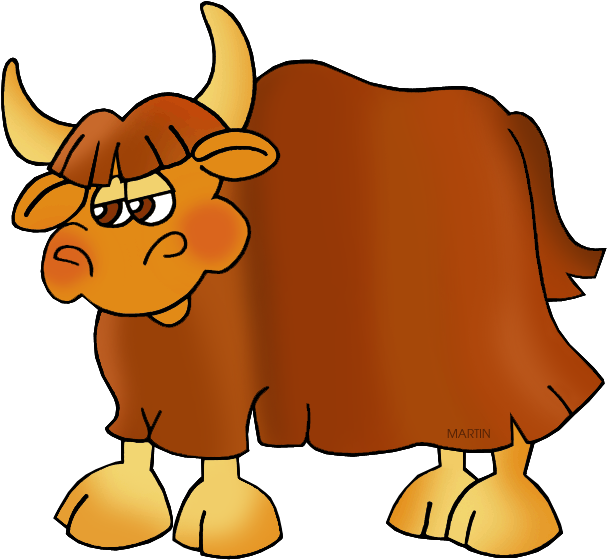 Yak PNG Isolated Pic