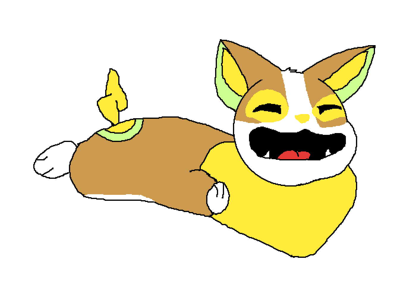 Yamper Pokemon PNG Isolated File