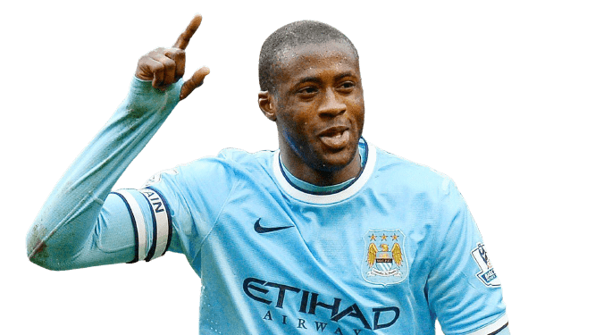 Yaya Touré PNG HD Isolated