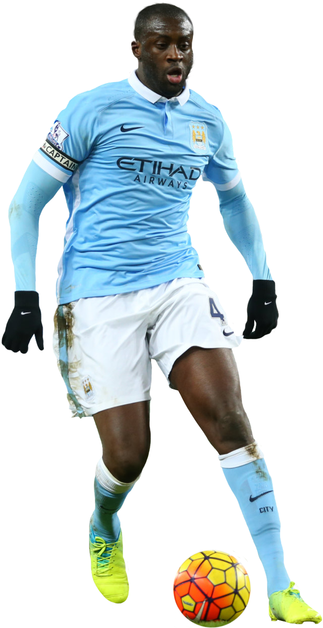 Yaya Touré PNG Isolated Pic
