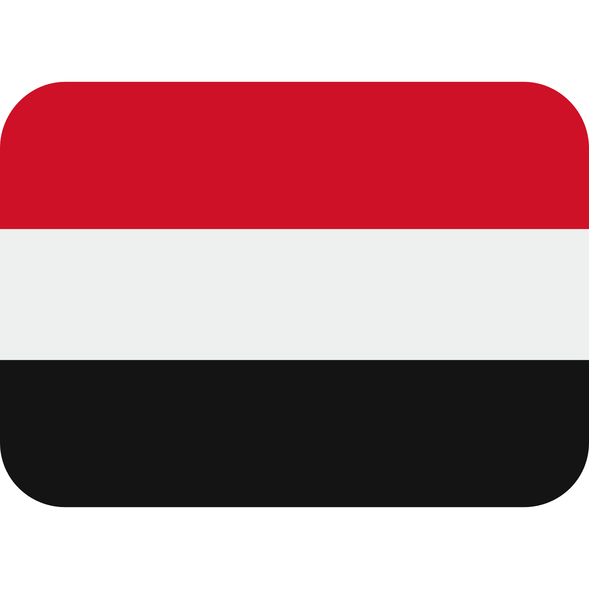 Yemen Flag PNG Isolated File
