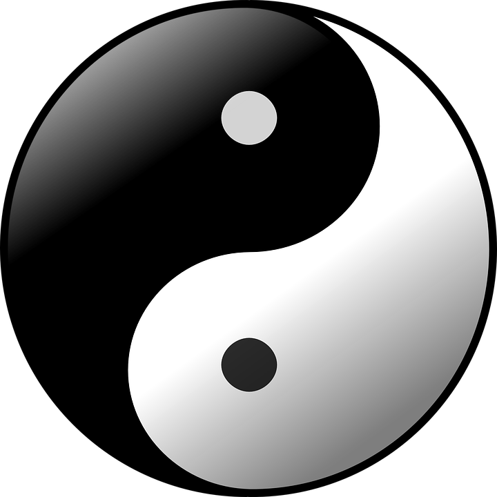 Yin and Yang PNG Isolated Picture