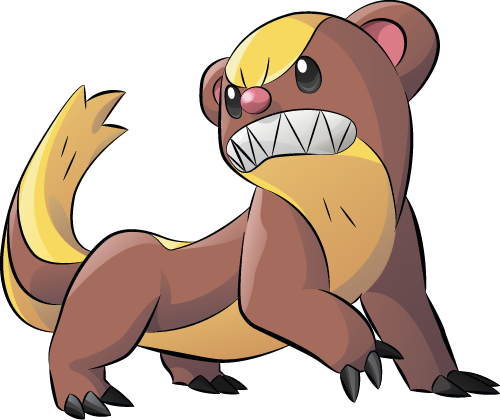 Yungoos Pokemon Transparent Isolated PNG